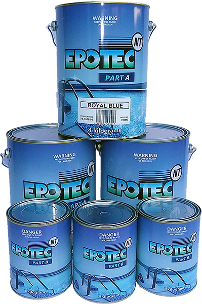 EPOTEC Paint for pools